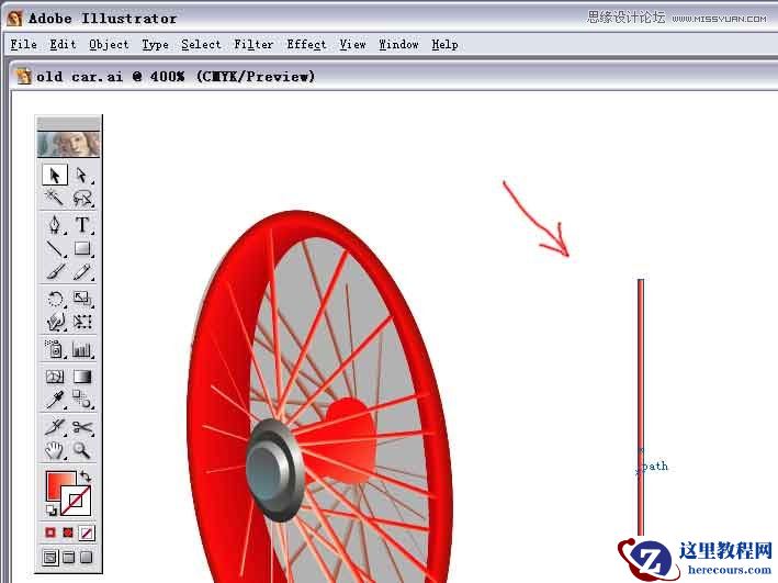 Illustrator绘制一辆40年代的甲壳虫汽车