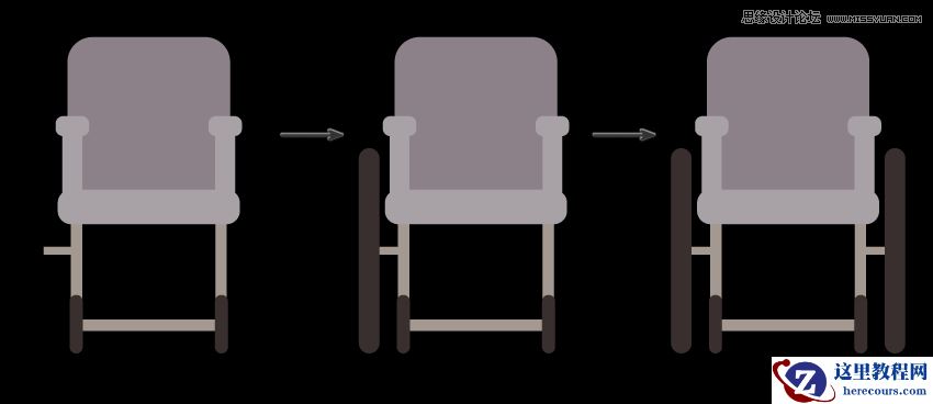 Illustrator设计声音恐惧症场景图