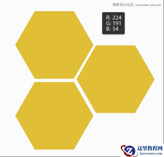 Illustrator绘制抽象风格的小蜜蜂效果