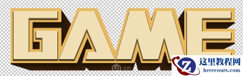 Illustrator设计3D立体风格的游戏LOGO教程