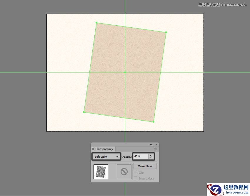 Illustrator绘制复古风格的城市黄金插画