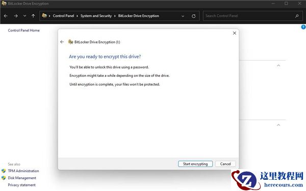 如何在Win11上快速加密硬盘?Win11上快速加密硬盘方法步骤