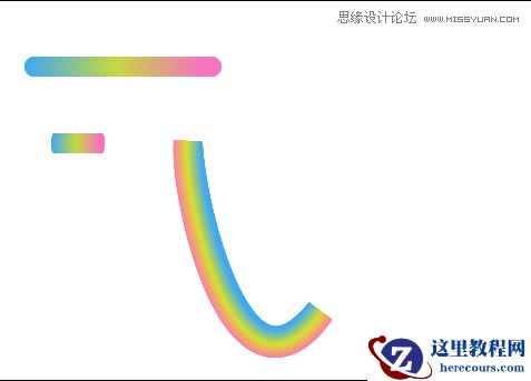 使用AI画笔制作简便的涂抹手绘效果