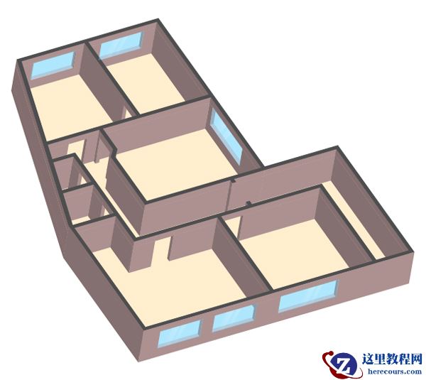 Illustrator实例教程：绘制3D楼层户型图