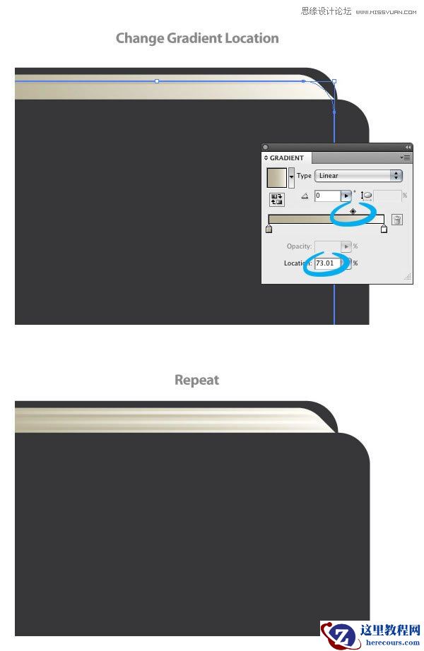Illustrator绘制立体效果的黑色笔记本