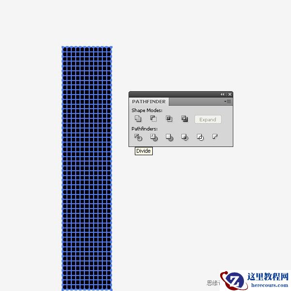 Illustrator教程:绘制城市中的高楼大厦