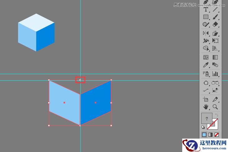 Illustrator详细解析正方体绘画的一些心得