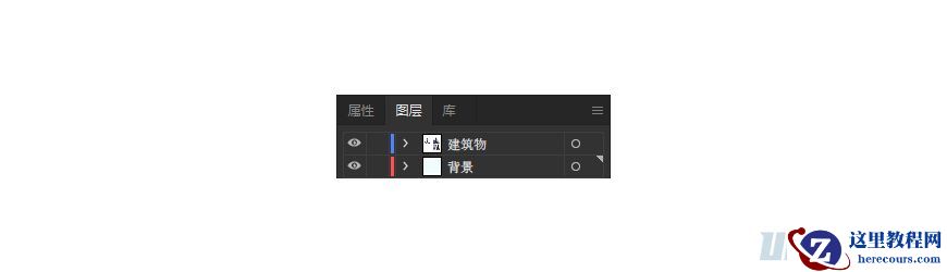 Illustrator制作卡通风格的法国建筑图