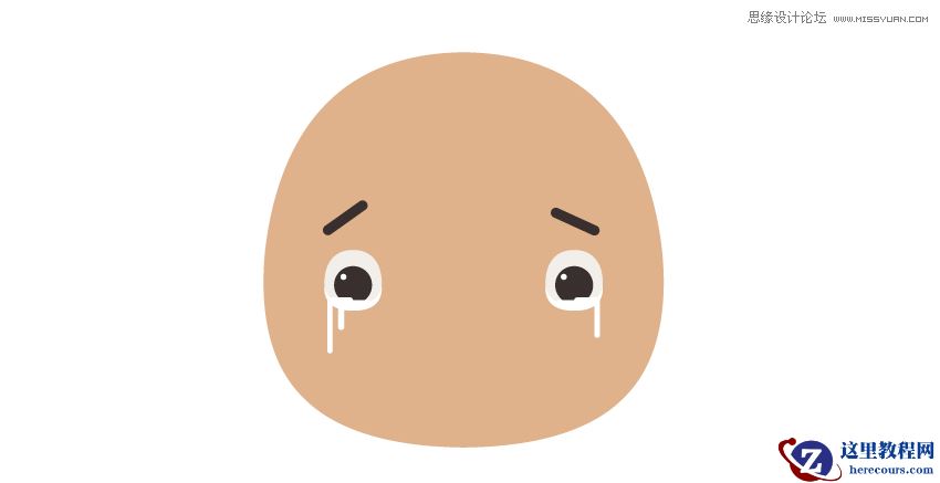 Illustrator设计声音恐惧症场景图