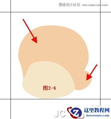 Illustrator鼠绘教程：绘制卡通Q版大眼妹妹