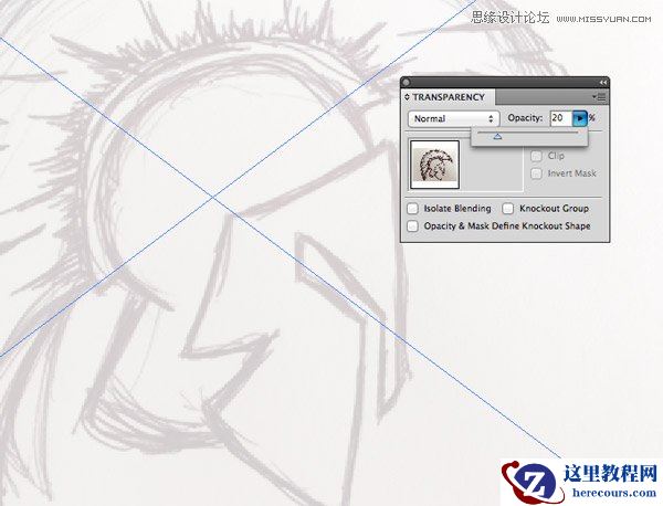 Illustrator教程：把纸上草图转换成插图