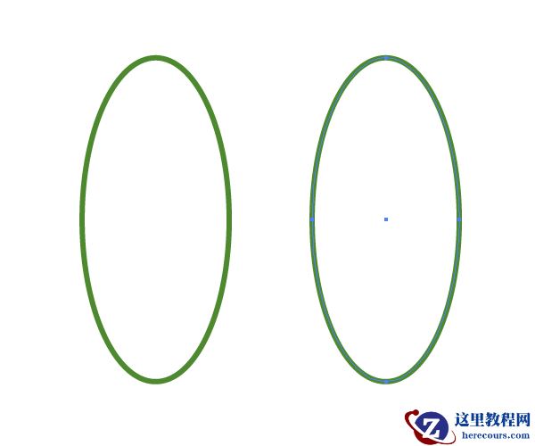 Illustrator绘制绿色逼真的铅笔效果图