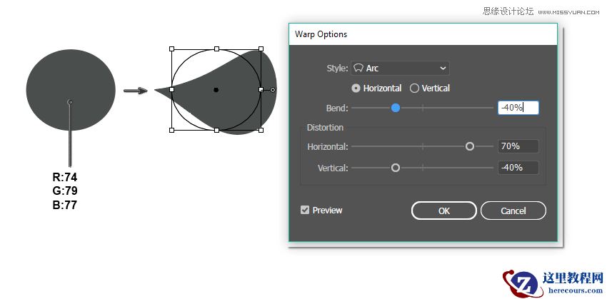 Illustrator绘制在枝叶上小鸟主题插画