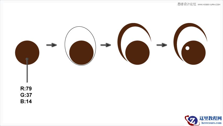 Illustrator绘制卡通可爱的小老虎教程