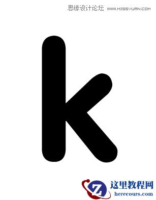 Illustrator制作可爱的清爽立体字教程