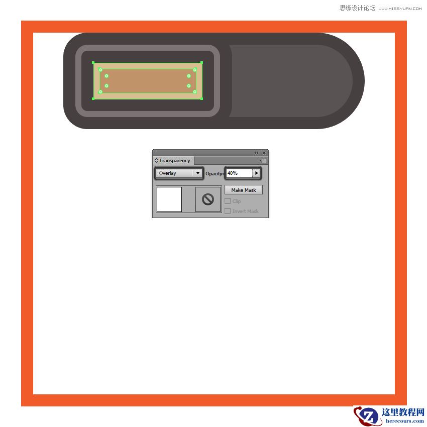 Illustrator绘制复古风格的闪光灯图标