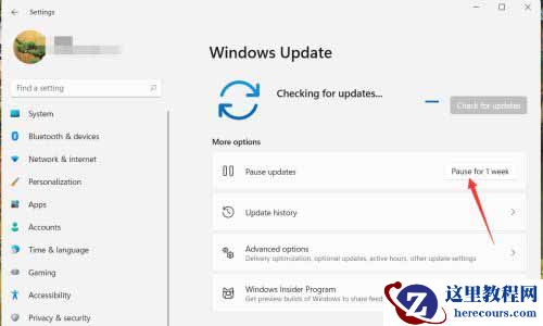Win11怎么设置暂停更新?Win11暂停更新设置方法