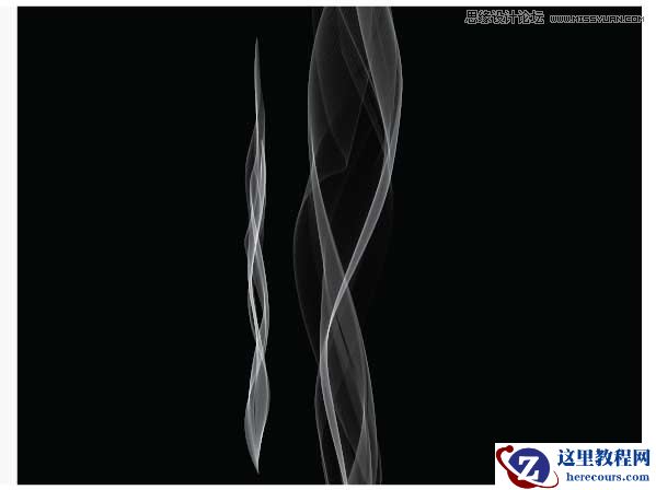 Illustrator绘制逼真的烟雾缭绕效果教程