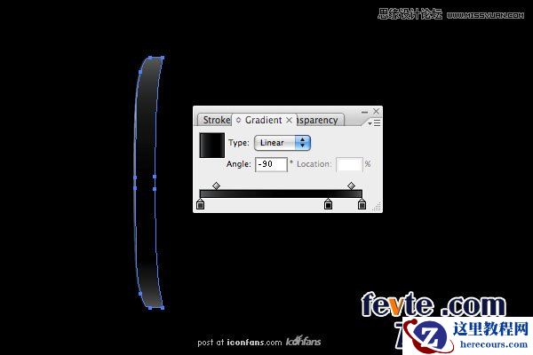 Illustrator绘制质感电池图标