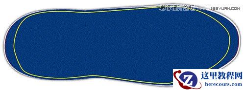 Illustrator绘制蓝色逼真的运动鞋教程