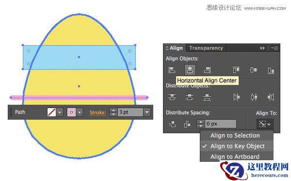 Illustrator绘制扁平化风格的复活节图标