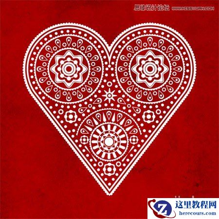 Illustrator绘制剪纸风格复杂图案