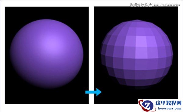 Illustrator绘制彩色低多边形特效人像