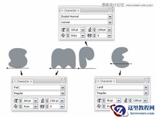 Illustrator绘制清凉可口的西瓜艺术字教程