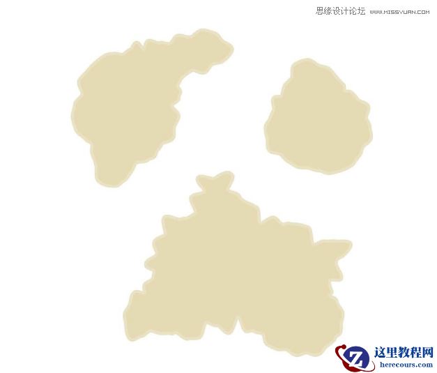 卡通地图:用AI制作卡通的地图插画