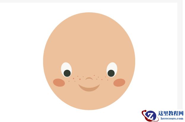 Illustrator绘制可爱的吃瓜女孩插画教程