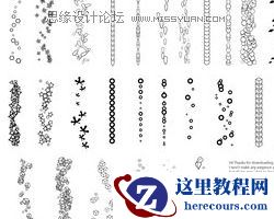 30组高质量的Illustrator笔刷