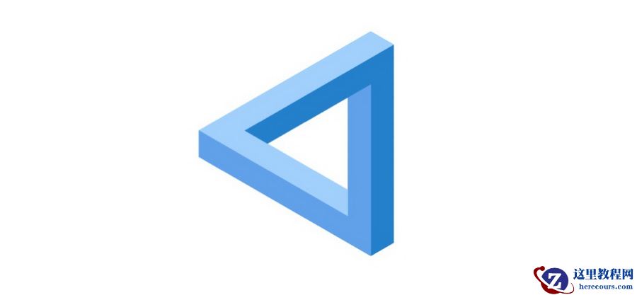 Illustrator绘制2.5D风格的三角形图标