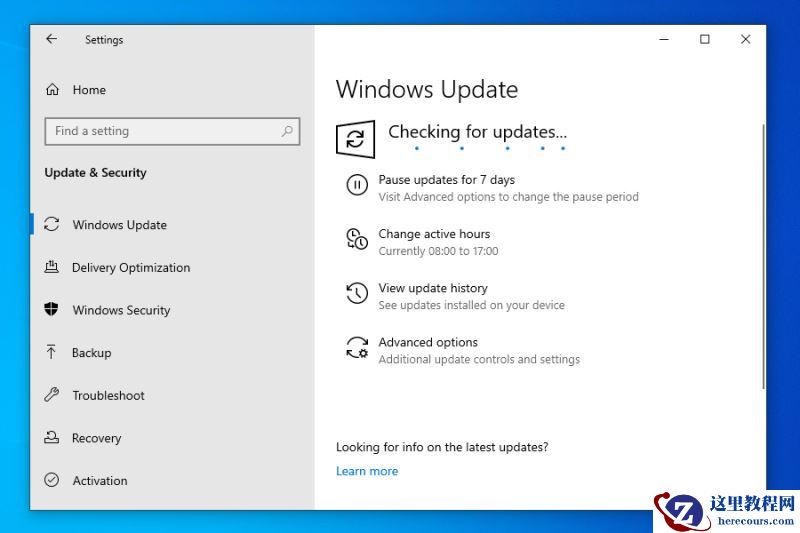 检查Windows更新没有出现Win11怎么办?获取Win10更新推送