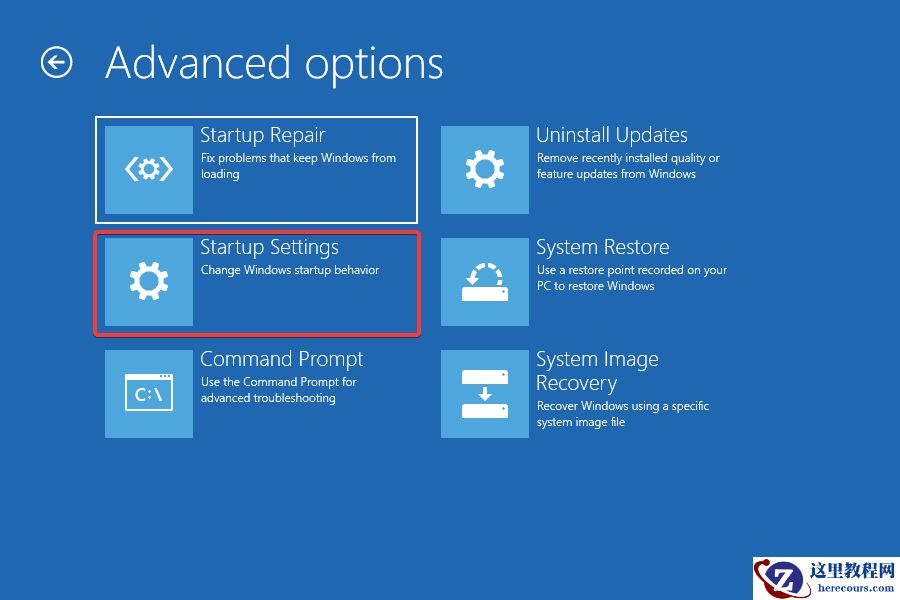 Win11如何修复Windows错误恢复?