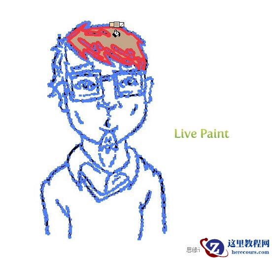 Illustrator创建粗略风格的矢量图形