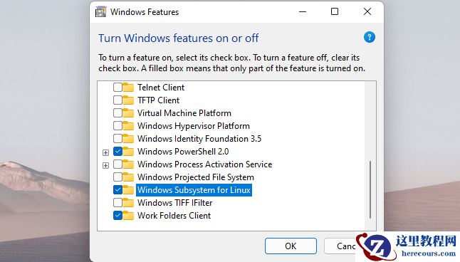 如何在Windows11上安装适用于Linux的Windows子系统？