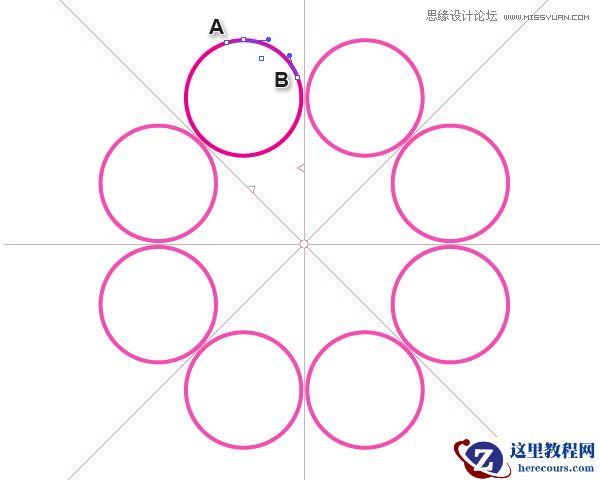 Illustrator绘制典雅时尚的欧式立体花纹