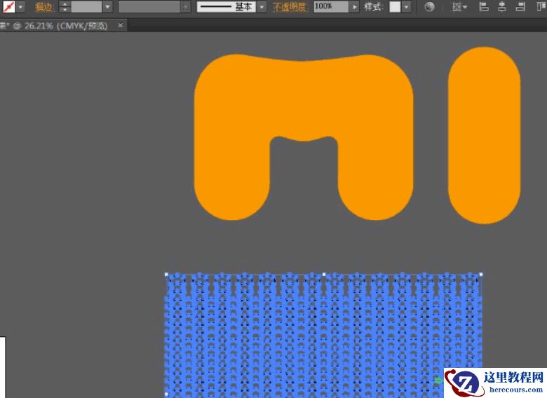 Illustrator制作时尚的毛线编织效果教程