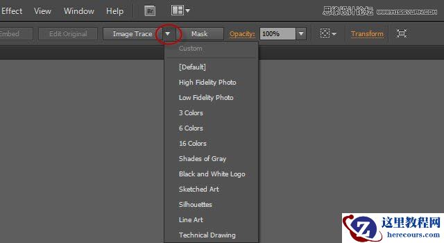 Illustrator调出人物照片质感的黑白效果