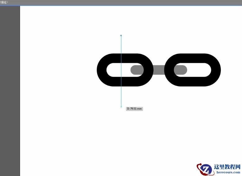 Illustrator巧用画笔工具快速打造铁链效果