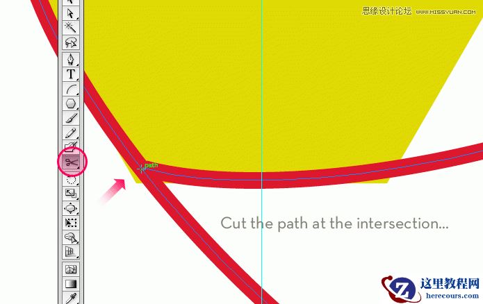 Illustrator设计创意的快门形状标志教程