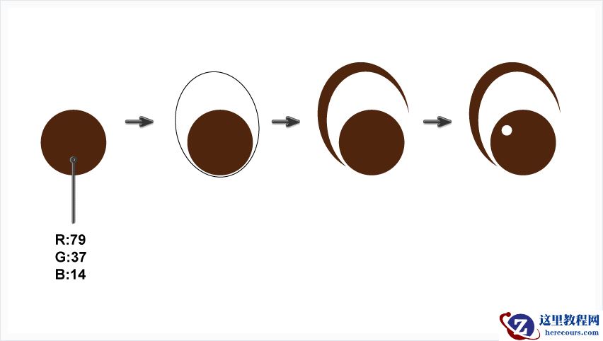 Illustrator绘制卡通可爱的小老虎插图