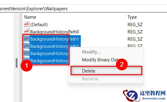 Win11怎么删除背景图片历史记录?Win11删除背景图片历史记录方法