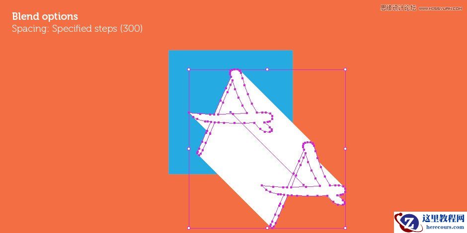 Illustator制作网页超酷的长阴影效果