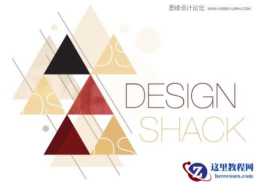 Illustrator快速绘制时尚酷炫多边形海报