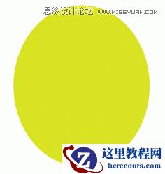 Illustrator绘制绿色清新的花朵图案