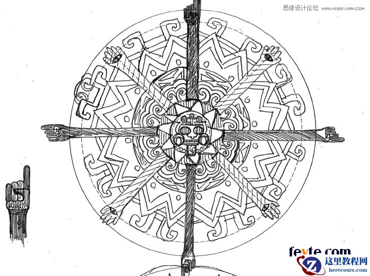 Illustrator制作曼陀罗可乐效果和调色分享
