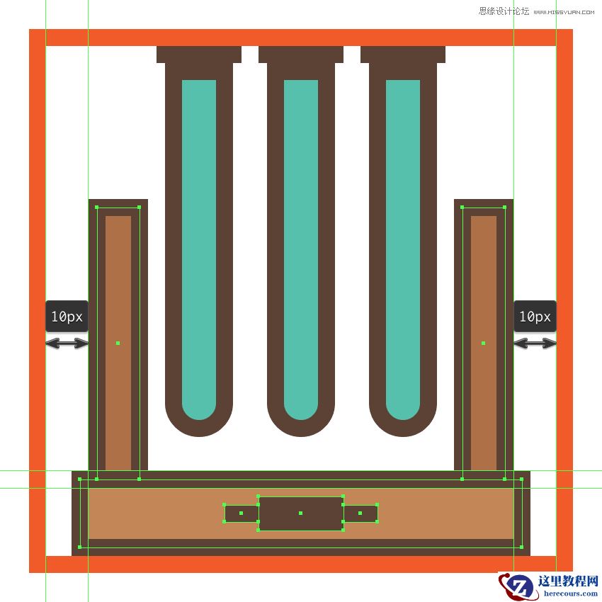 复古图标:AI设计科学主题图标教程