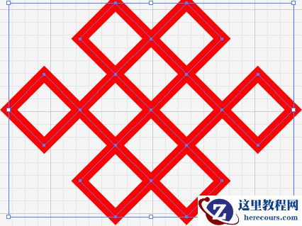 Illustrator制作标准的中国联通标志教程