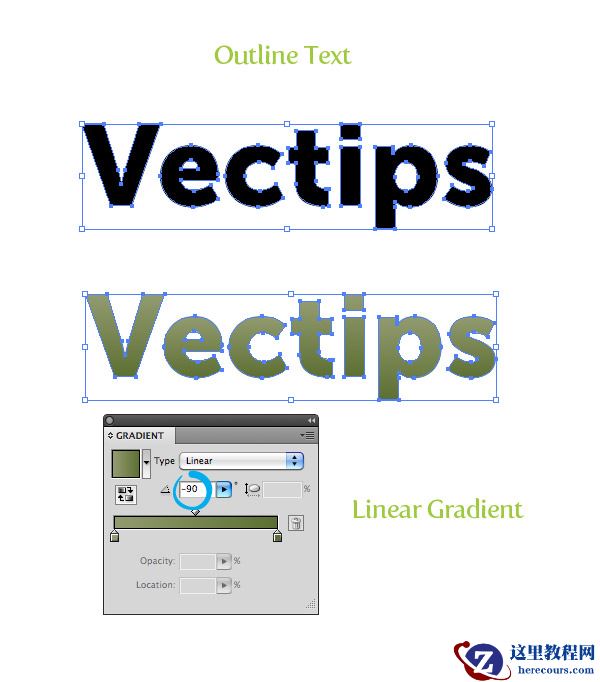 使用Illustrator制作木乃伊效果的字体
